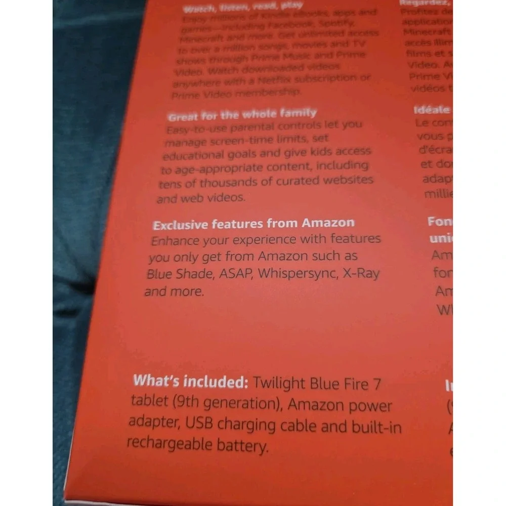 Amazon fire tablet